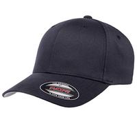 Flexfit Men's Athletic Baseball Fitted Cap, Dark Navy, XXL