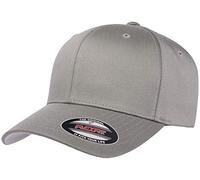 Flexfit Men's Athletic Baseball Fitted Cap, Gray, L-XL