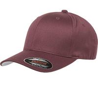 Flexfit Men's Athletic Baseball Fitted Cap, Maroon, L-XL