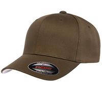 Flexfit Men's Athletic Baseball Fitted Cap, Olive, L-XL