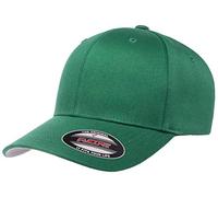 Flexfit Men's Athletic Baseball Fitted Cap, Pepper Green, S-M