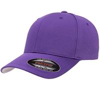 Flexfit Men's Athletic Baseball Fitted Cap, Purple, S-M