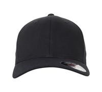 Flexfit Men's Brushed Twill Cap in Black | Size: Large/XL Flexfit Black L/XL
