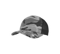 Flexfit Men's Classic Camo Trucker Cap in Black Flexfit Black One Size