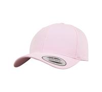 Flexfit Men's Classic Curved Peak Snapback Cap in Pink Flexfit Pink One Size