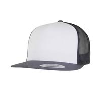 Flexfit Men's Classic Plain Trucker Cap in Dark Grey Flexfit Dark Grey One Size
