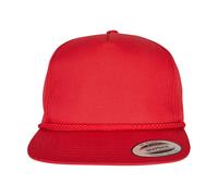 Flexfit Men's Classic Poplin Golf Cap in Red Flexfit Red One Size