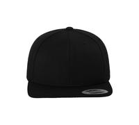 Flexfit Men's Classic Snapback Cap in Black Flexfit Black One Size