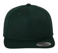Flexfit Men's Classic Snapback Cap in Green Flexfit Green One Size