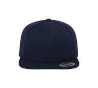 Flexfit Men's Classic Snapback Cap in Navy Flexfit Navy One Size