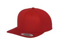Classic Snapback Cap Flexfit Red One Size