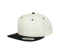 Flexfit Men's Classic Two Tone Cap in Natural Flexfit Natural One Size