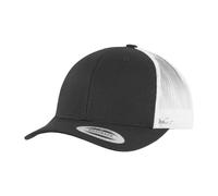 Flexfit Men's Classics Two Tone Trucker Cap in Black Flexfit Black One Size