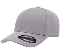 Flexfit Men's Cool & Dry Sport Hat, Silver, X-Large
