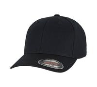 Flexfit Men's Cotton Canvas Baseball Cap in Black | Size: Large/XL Flexfit Black L/XL