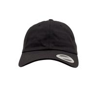 Flexfit Men's Cotton Twill Low Profile Cap in Black Flexfit Black One Size