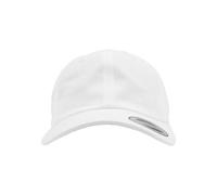 Flexfit Men's Cotton Twill Low Profile Cap in White Flexfit White One Size