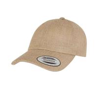 Flexfit Men's Dad Jute Baseball Cap in Natural Flexfit Natural One Size
