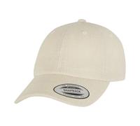 Flexfit Men's Dad Jute Baseball Cap in Off-White Flexfit Off-White One Size