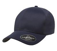 Flexfit Men's Delta Seamless Baseball Cap, Dark Navy, L-XL