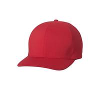 Flexfit Men's Delta Seamless Cap Hat, Red, X-Large