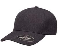 Flexfit Men's Delta Seamless Carbon Cap Baseball, Melange Charcoal, L-XL