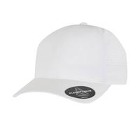 Flexfit Men's Delta Snapback Baseball Cap in White Flexfit White One Size