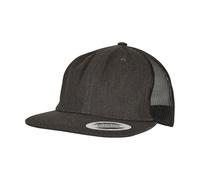 Flexfit Men's Denim Trucker Cap in True Black Flexfit True Black One Size