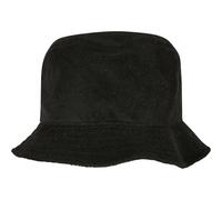 Flexfit Men's Frottee Bucket Hat in Black Flexfit Black One Size