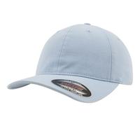Flexfit Men's Garment Washed Cotton Dad Baseball Cap Pack of 2 in Light Blue | Size: S/M Flexfit Light Blue S/M