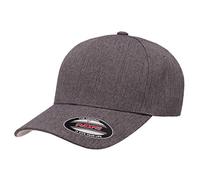 Flexfit Men's Heatherlight Cap, Melange Dark Grey, L-XL UK