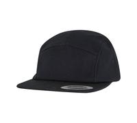 Flexfit Men's Jockey Canvas Baseball Cap in Black Flexfit Black One Size