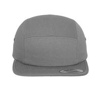 Flexfit Men's Jockey Cap in Dark Grey Flexfit Dark Grey One Size