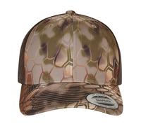 Flexfit Men's Kryptek Retro Trucker Cap in Tan Flexfit Tan One Size