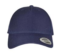 Flexfit Men's Logo 5 Panel Snapback Cap in Navy Flexfit Navy One Size