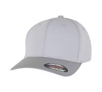 Flexfit Men's Logo Water Repellent Baseball Cap in Light Grey | Size: Large Flexfit Light Grey L