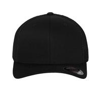 Flexfit Men's Mesh Trucker Cap in Black | Size: Large/XL Flexfit Black L/XL