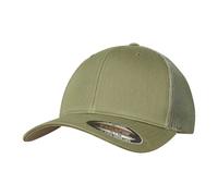 Flexfit Men's Mesh Trucker Cap in Olive | Size: Large/XL Flexfit Olive L/XL