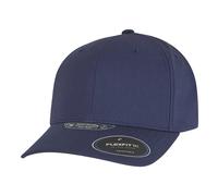 Flexfit Men's NU Snapback Baseball Cap in Navy Flexfit Navy One Size