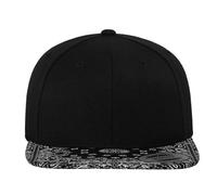 Flexfit Men's Paisley Snapback Cap in Black Flexfit Black One Size
