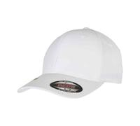 Flexfit Men's Polyester Baseball Cap in White | Size: S/M Flexfit White S/M