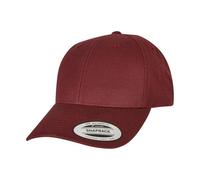 Flexfit Men's Premium Snapback Cap in Maroon Flexfit Maroon One Size