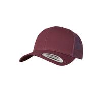 Flexfit Men's Retro Trucker Cap in Maroon Flexfit Maroon One Size