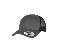 Flexfit Men's Retro Two Tone Trucker Cap in Grey Flexfit Grey One Size