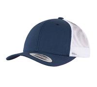 Flexfit Men's Retro Two Tone Trucker Cap in Navy Flexfit Navy One Size