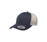 Flexfit Men's Retro Two Tone Trucker Cap in Navy Flexfit Navy One Size