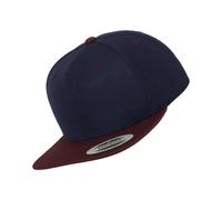 Flexfit Men's Two Tone Snapback Cap in Dark Navy Flexfit Dark Navy One Size