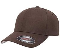 Flexfit Men's Wool Blend Hat, Brown, L-XL