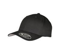 Flexfit Men's Woolly Combed Adjustable Cap in Black Flexfit Black One Size
