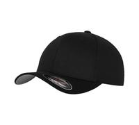 Flexfit Men's Wooly Combed Baseball Cap in Black | Size: Large/XL Flexfit Black L/XL